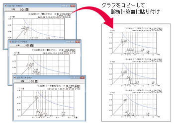 グラフィック形式出力