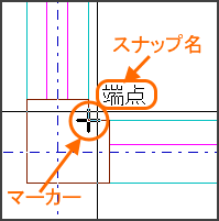 設定 Part1-スナップマーカーの表示-