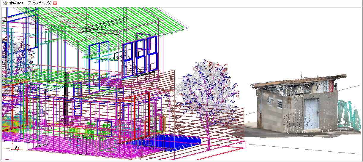 計画建物の3Dモデル
