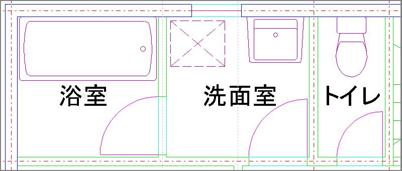 基準となる文字と他の文字の原点がY方向に揃う