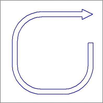 矢印を作図