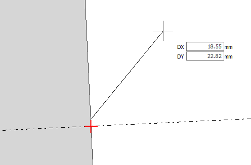 スナップ位置と図形の描画がずれる