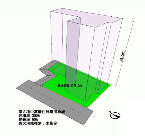 建築可能空間サンプルデータ