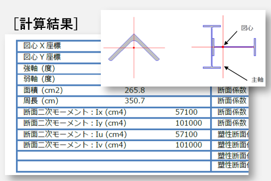 断面性能計算