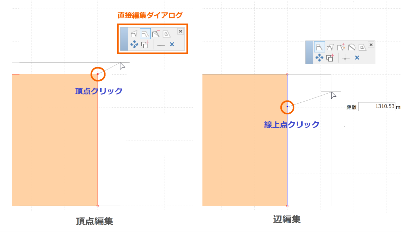 直接編集