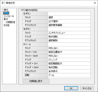 マウス操作