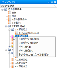 インデックスツリー