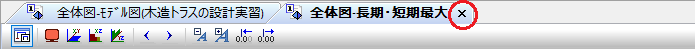 検定比図ウィンドウ