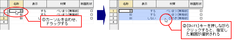 グリッドシート