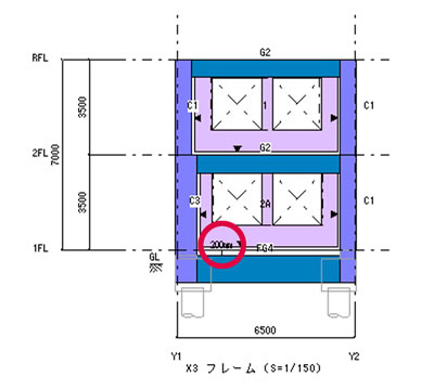 略軸組図