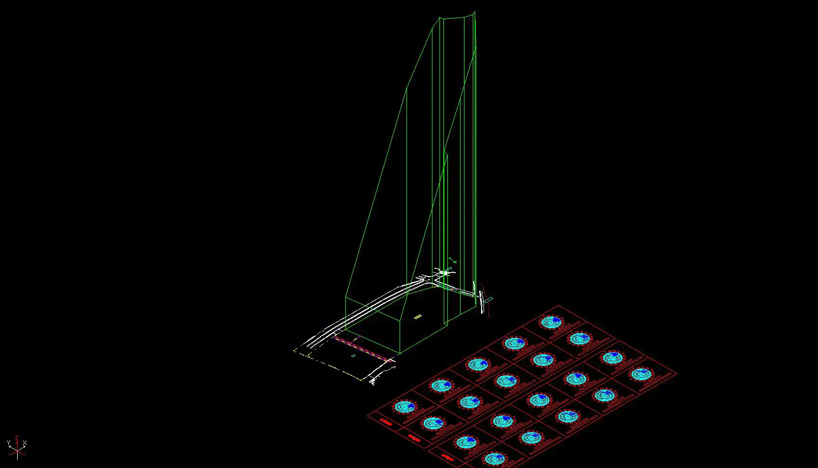 某大学の新築プロジェクト(天空率 適合建物)